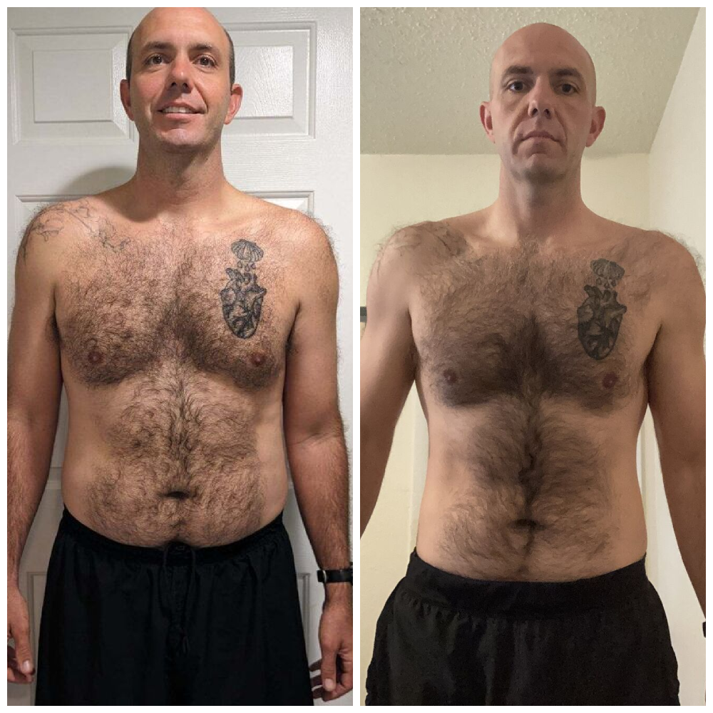 Owen kettlebell before and after transformation Precision Kettlebells