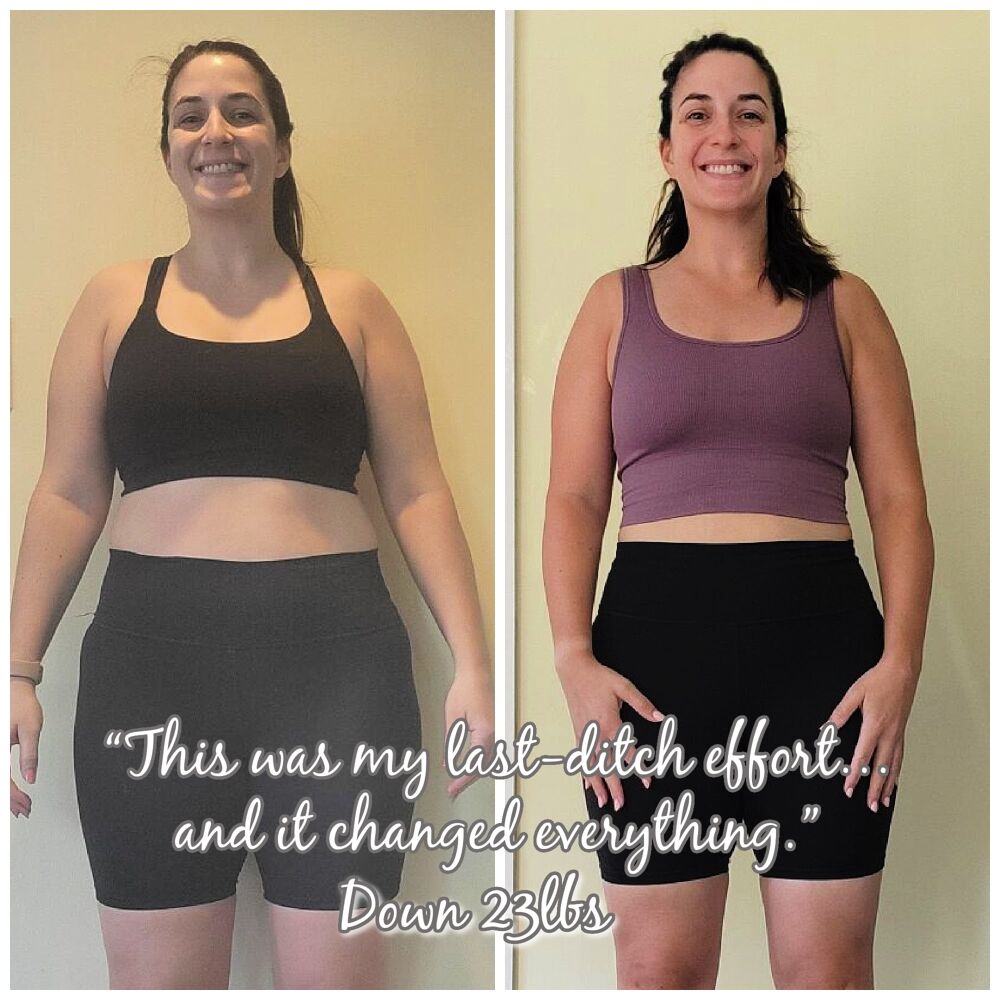 Kiersten kettlebell before and after transformation Precision Kettlebells