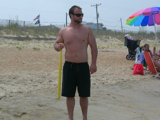 Mike before